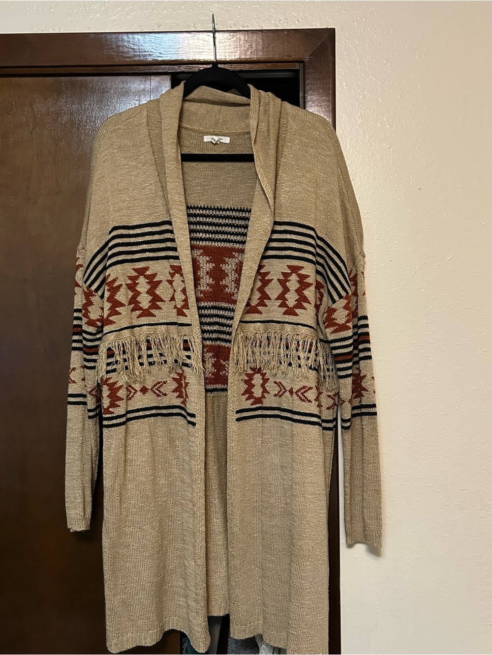🍂🍁Maurice’s Southwest-Boho Fringe Duster/Cardigan XXL- gently pre-loved 🍂🍁